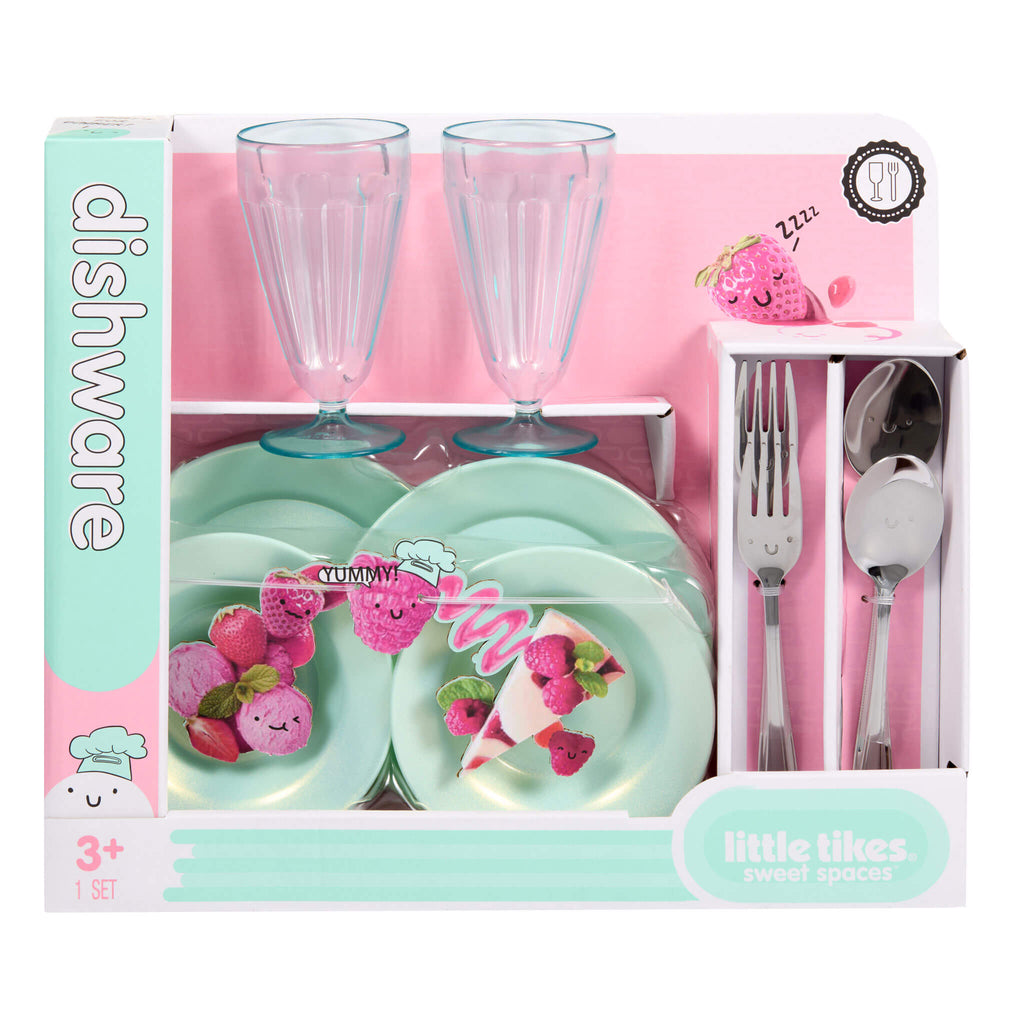 Sweet Spaces™ Dishware Set - Sea Foam