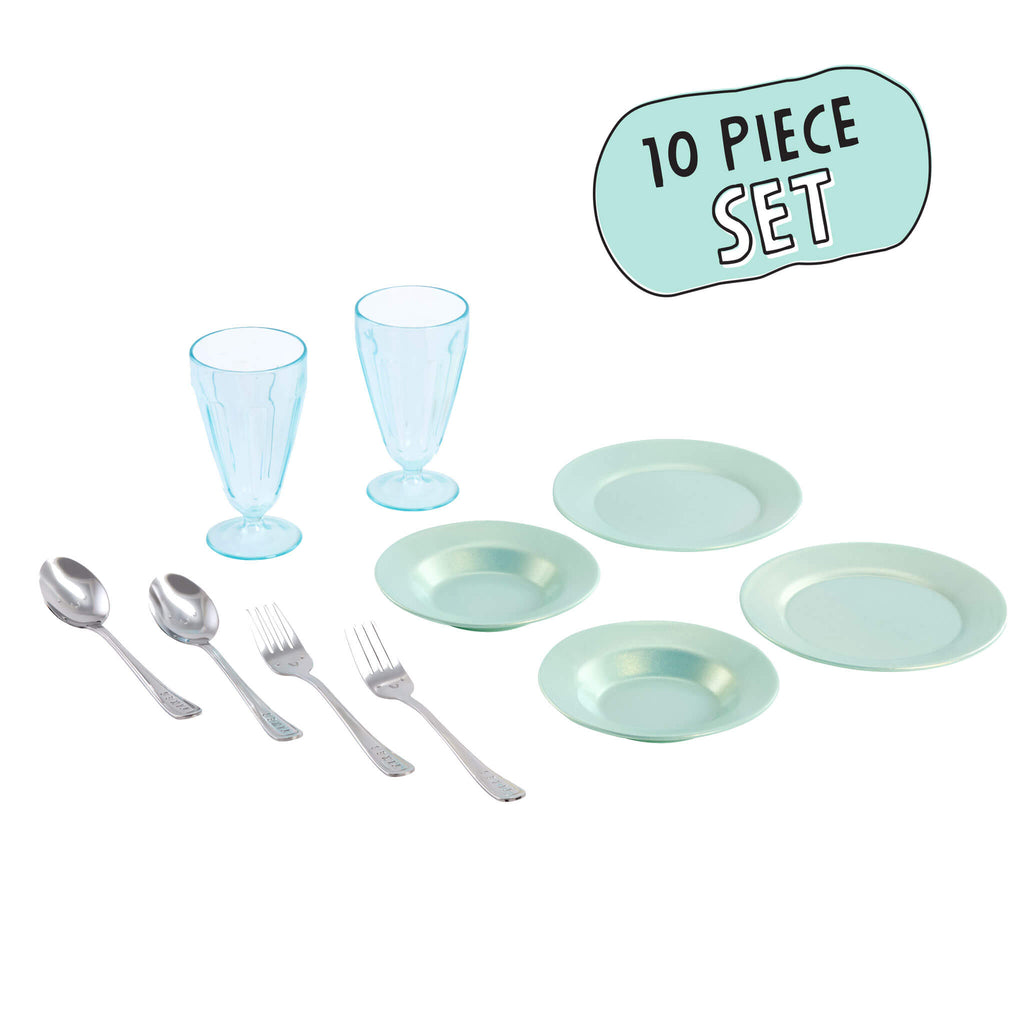 Sweet Spaces™ Dishware Set - Sea Foam