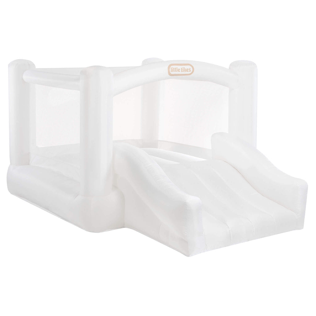 Cloud Collection™ White Jr. Jump 'n Slide™ Bouncer